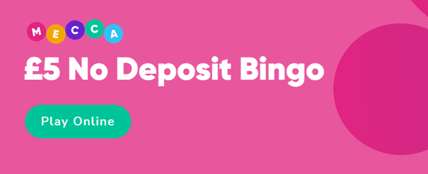 mecca bingo bonus code no deposit